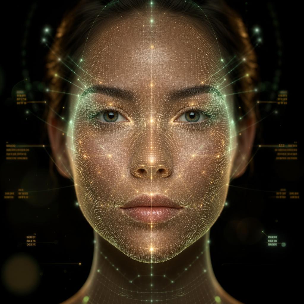 Biometric facial recognition